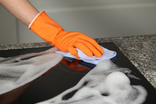 Professional one off cleaning in a Surrey home interior