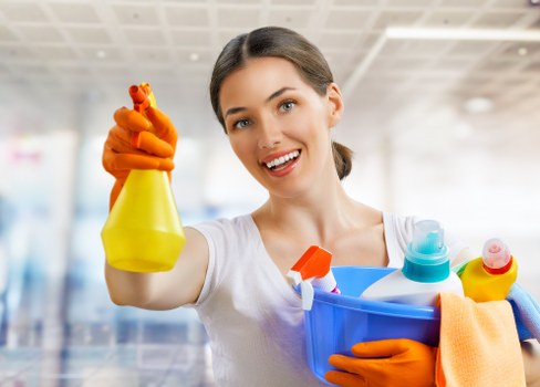Deep cleaning tasks for a kitchen as part of one off cleaning