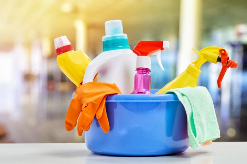 Carpet cleaning professionals in Surrey explaining quality-focused service standards