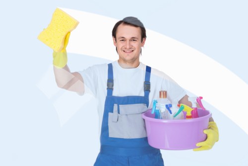 Professional sofa cleaning service for a fabric sofa in a Surrey home