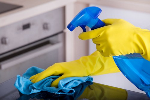 Deep cleaning equipment removing dirt from a carpet