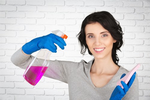Regular home cleaning visit in a Surrey property
