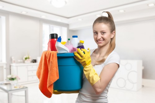 Stain removal service for commercial flooring and seating