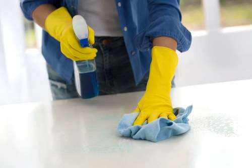 Detailed kitchen end of tenancy cleaning in a Surrey home